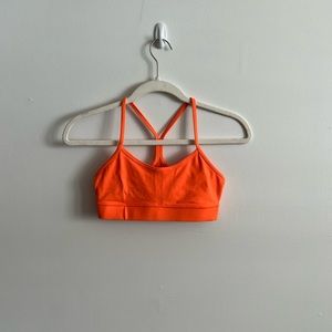 Lululemon Y Bra Neon Orange 4